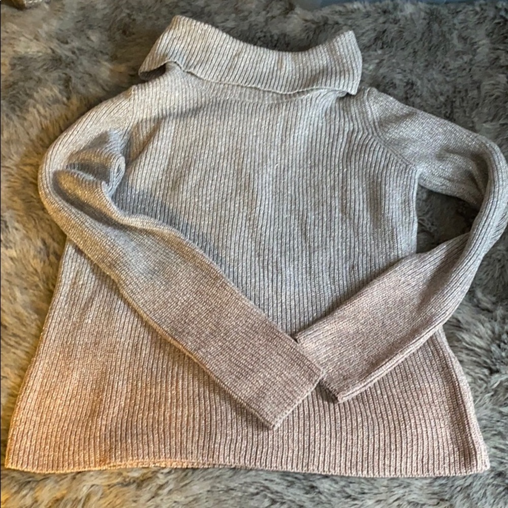 White House Black Market sparkling sweater.